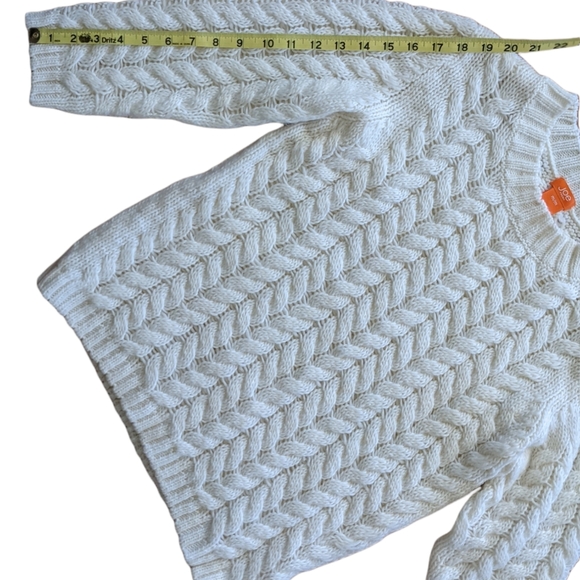 Joe Fresh Chunky Cable Knit Sweater Medium - Picture 7 of 9